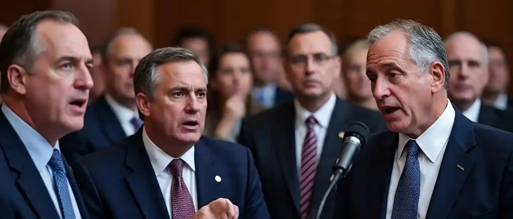 Politicians invented the silent majority—so they can talk uninterrupted! Latest Political Jokes for WhatsApp