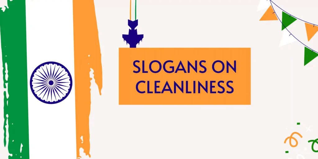 Slogans on Cleanliness