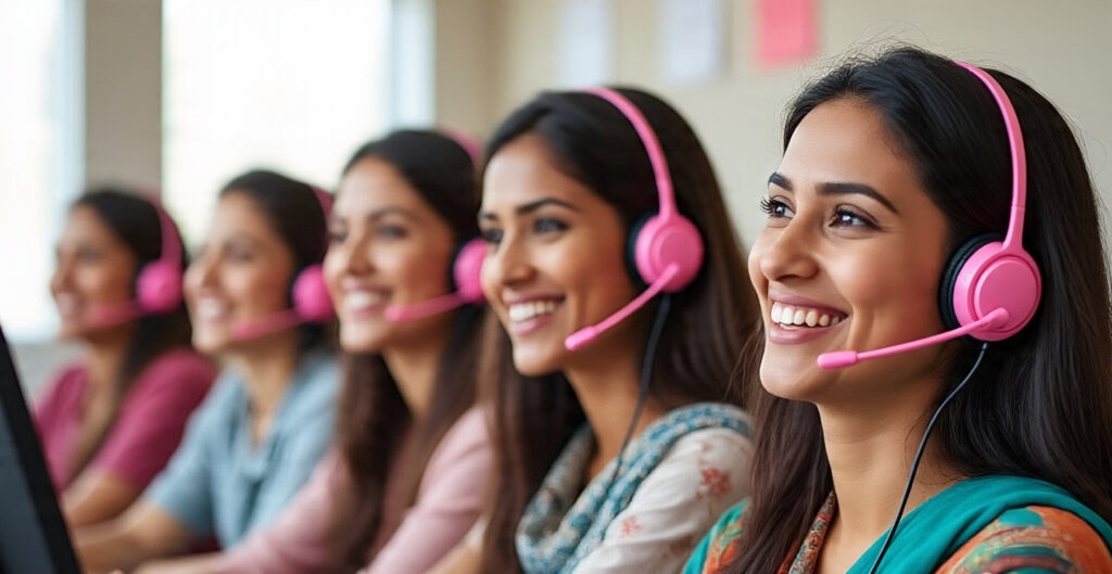 The Government of Andhra Pradesh initiated a unique project to establish a dedicated call center aimed at improving citizen outreach and service delivery. The project successfully hired 120 callers for a period of 30 months . This initiative not only enhanced government-citizen communication but also created meaningful employment opportunities for underprivileged women.